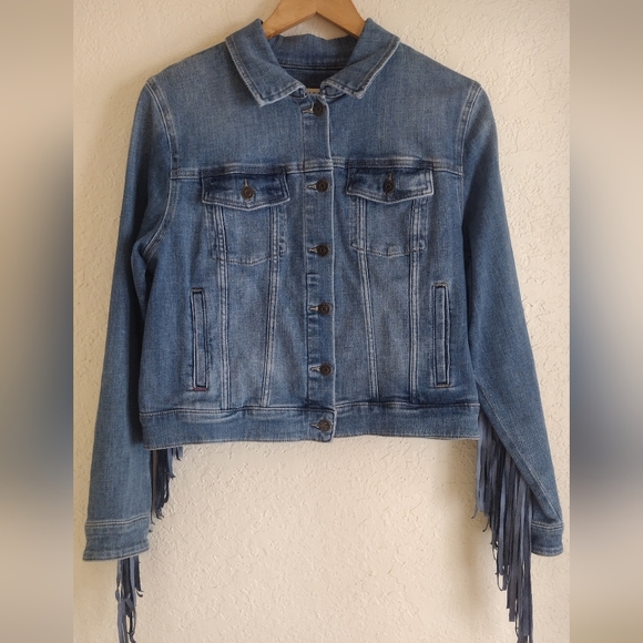 Idyllwind Women's Magnolia Embossed Trucker Jacket - Picture 3 of 9